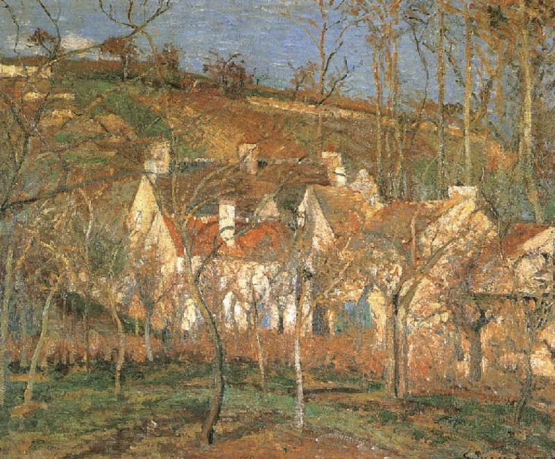 Camille Pissarro Red roof